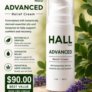 Advanced botanical relief for comfort